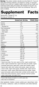 SP Detox Balance™ Chai, 27.6 oz., Rev 07 Supplement Facts