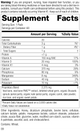 Bone Health Pack, Rev 08 Supplement Facts