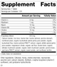 Supplement Facts Drenamin Rev 01