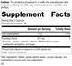 Lact-ENZ 5130 Rev 04 Supplement Facts