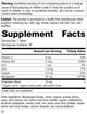 5490 Manganese B12 R17 Supplement Facts
