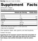 Tuna Omega-3 Oil, 120 Softgels, Rev 11 Supplement Facts