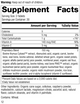 Congaplex® Chewable, 90 Tablets, Rev 12 Supplement Facts
