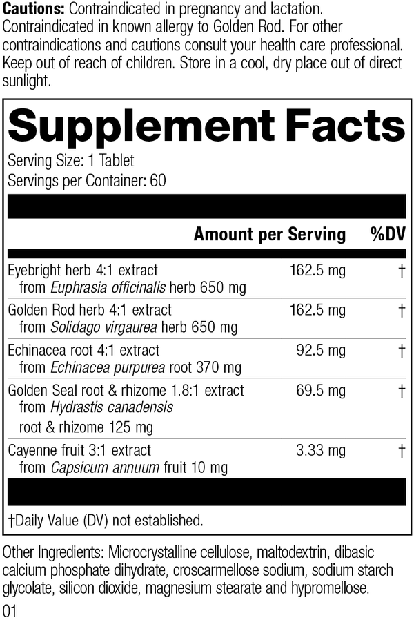 Rev 01 Supplement Facts Image