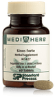 A bottle of Sinus Forte, 60 tablets.