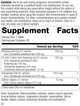 Nevaton Forte, 60 Tablets, Rev 01 Supplement Facts 